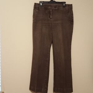 Women's Flare Brown Denim Pants